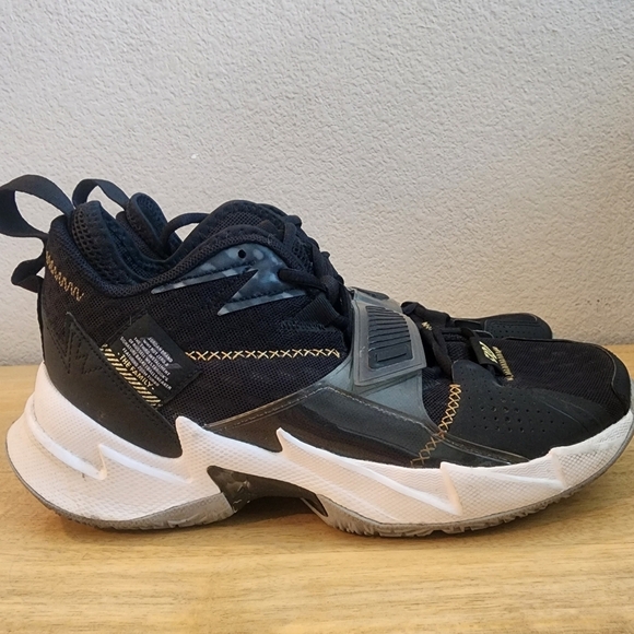 Nike Mens Air Jordan Why Not Zero 3 Basketball Shoes Sneakers Black Size 8 main image 16
